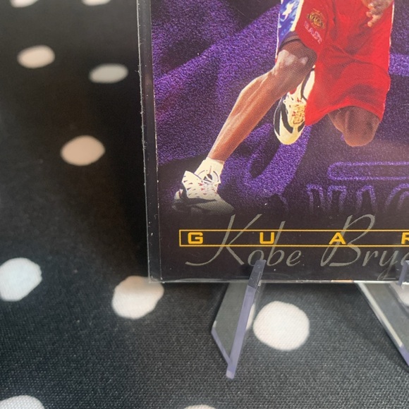 Kobe Bryant 1996 Rookie Card Score Board LA Lakers HOF Legend All Star - Picture 5 of 7